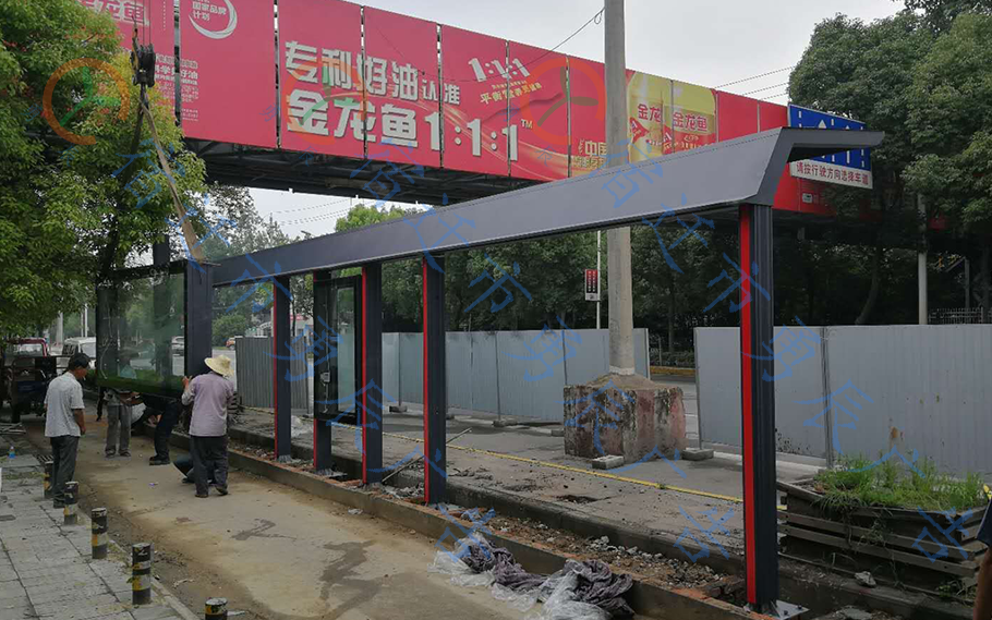 武汉候车亭第五批发货